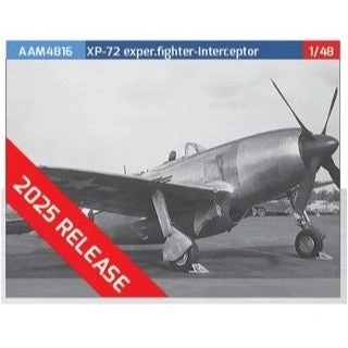XP-72: Sky's the Limit! Build This Rare Experimental Fighter Model!