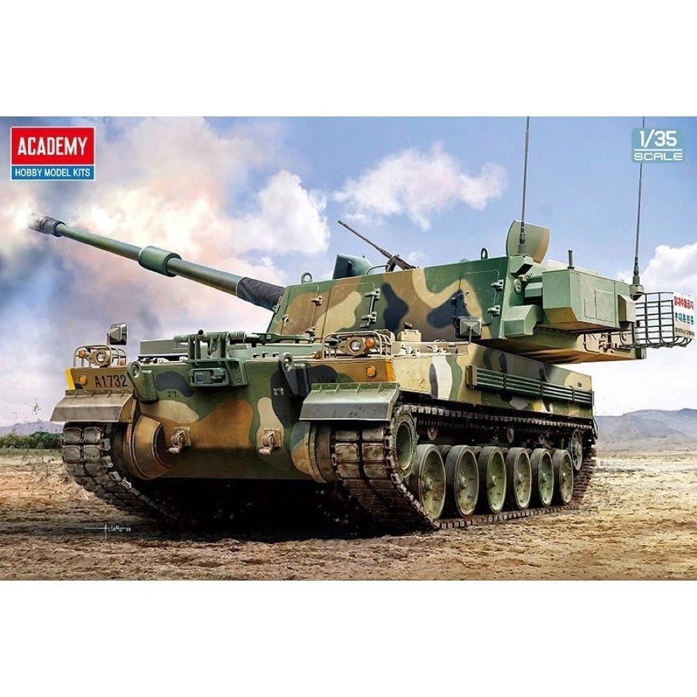 K9A1 Thunder Self-Propelled Howitzer South Korean Army 1/35 Scale